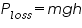 «math xmlns=¨http://www.w3.org/1998/Math/MathML¨»«msub»«mi»P«/mi»«mrow»«mi»l«/mi»«mi»o«/mi»«mi»s«/mi»«mi»s«/mi»«/mrow»«/msub»«mo»=«/mo»«mi»m«/mi»«mi»g«/mi»«mi»h«/mi»«/math»