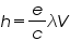 Ãƒâ€šÃ‚Â«math xmlns=Ãƒâ€šÃ‚Â¨http://www.w3.org/1998/Math/MathMLÃƒâ€šÃ‚Â¨Ãƒâ€šÃ‚Â»Ãƒâ€šÃ‚Â«miÃƒâ€šÃ‚Â»hÃƒâ€šÃ‚Â«/miÃƒâ€šÃ‚Â»Ãƒâ€šÃ‚Â«moÃƒâ€šÃ‚Â»=Ãƒâ€šÃ‚Â«/moÃƒâ€šÃ‚Â»Ãƒâ€šÃ‚Â«mfracÃƒâ€šÃ‚Â»Ãƒâ€šÃ‚Â«miÃƒâ€šÃ‚Â»eÃƒâ€šÃ‚Â«/miÃƒâ€šÃ‚Â»Ãƒâ€šÃ‚Â«miÃƒâ€šÃ‚Â»cÃƒâ€šÃ‚Â«/miÃƒâ€šÃ‚Â»Ãƒâ€šÃ‚Â«/mfracÃƒâ€šÃ‚Â»Ãƒâ€šÃ‚Â«miÃƒâ€šÃ‚Â»Ãƒâ€šÃ‚Â§#955;Ãƒâ€šÃ‚Â«/miÃƒâ€šÃ‚Â»Ãƒâ€šÃ‚Â«miÃƒâ€šÃ‚Â»VÃƒâ€šÃ‚Â«/miÃƒâ€šÃ‚Â»Ãƒâ€šÃ‚Â«/mathÃƒâ€šÃ‚Â»