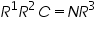 «math xmlns=¨http://www.w3.org/1998/Math/MathML¨»«msup»«mi»R«/mi»«mn»1«/mn»«/msup»«msup»«mi»R«/mi»«mn»2«/mn»«/msup»«mi»C«/mi»«mo»=«/mo»«mi»N«/mi»«msup»«mi»R«/mi»«mn»3«/mn»«/msup»«/math»