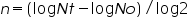 Ãƒâ€šÃ‚Â«math xmlns=Ãƒâ€šÃ‚Â¨http://www.w3.org/1998/Math/MathMLÃƒâ€šÃ‚Â¨Ãƒâ€šÃ‚Â»Ãƒâ€šÃ‚Â«miÃƒâ€šÃ‚Â»nÃƒâ€šÃ‚Â«/miÃƒâ€šÃ‚Â»Ãƒâ€šÃ‚Â«moÃƒâ€šÃ‚Â»=Ãƒâ€šÃ‚Â«/moÃƒâ€šÃ‚Â»Ãƒâ€šÃ‚Â«mfencedÃƒâ€šÃ‚Â»Ãƒâ€šÃ‚Â«mrowÃƒâ€šÃ‚Â»Ãƒâ€šÃ‚Â«mi mathvariant=Ãƒâ€šÃ‚Â¨normalÃƒâ€šÃ‚Â¨Ãƒâ€šÃ‚Â»logÃƒâ€šÃ‚Â«/miÃƒâ€šÃ‚Â»Ãƒâ€šÃ‚Â«miÃƒâ€šÃ‚Â»NÃƒâ€šÃ‚Â«/miÃƒâ€šÃ‚Â»Ãƒâ€šÃ‚Â«miÃƒâ€šÃ‚Â»tÃƒâ€šÃ‚Â«/miÃƒâ€šÃ‚Â»Ãƒâ€šÃ‚Â«moÃƒâ€šÃ‚Â»-Ãƒâ€šÃ‚Â«/moÃƒâ€šÃ‚Â»Ãƒâ€šÃ‚Â«mi mathvariant=Ãƒâ€šÃ‚Â¨normalÃƒâ€šÃ‚Â¨Ãƒâ€šÃ‚Â»logÃƒâ€šÃ‚Â«/miÃƒâ€šÃ‚Â»Ãƒâ€šÃ‚Â«miÃƒâ€šÃ‚Â»NÃƒâ€šÃ‚Â«/miÃƒâ€šÃ‚Â»Ãƒâ€šÃ‚Â«miÃƒâ€šÃ‚Â»oÃƒâ€šÃ‚Â«/miÃƒâ€šÃ‚Â»Ãƒâ€šÃ‚Â«/mrowÃƒâ€šÃ‚Â»Ãƒâ€šÃ‚Â«/mfencedÃƒâ€šÃ‚Â»Ãƒâ€šÃ‚Â«moÃƒâ€šÃ‚Â»/Ãƒâ€šÃ‚Â«/moÃƒâ€šÃ‚Â»Ãƒâ€šÃ‚Â«mi mathvariant=Ãƒâ€šÃ‚Â¨normalÃƒâ€šÃ‚Â¨Ãƒâ€šÃ‚Â»logÃƒâ€šÃ‚Â«/miÃƒâ€šÃ‚Â»Ãƒâ€šÃ‚Â«mnÃƒâ€šÃ‚Â»2Ãƒâ€šÃ‚Â«/mnÃƒâ€šÃ‚Â»Ãƒâ€šÃ‚Â«/mathÃƒâ€šÃ‚Â»